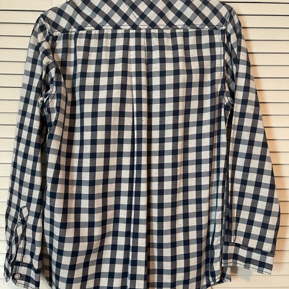 Tommy Hilfiger button down shirt size 16-18 large. Checkered long sleeve - Picture 6 of 6